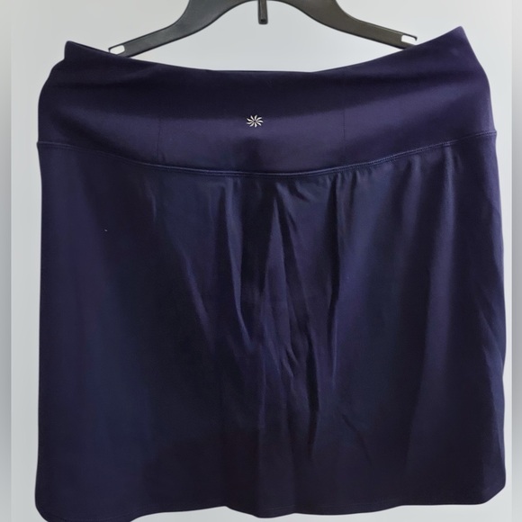 ATHLETA ~
Fairway 18in Golf Skort Skirt
High Rise Navy Blue
Size Medium
New - Picture 5 of 7